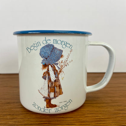 Emaille Holly Hobbie beker