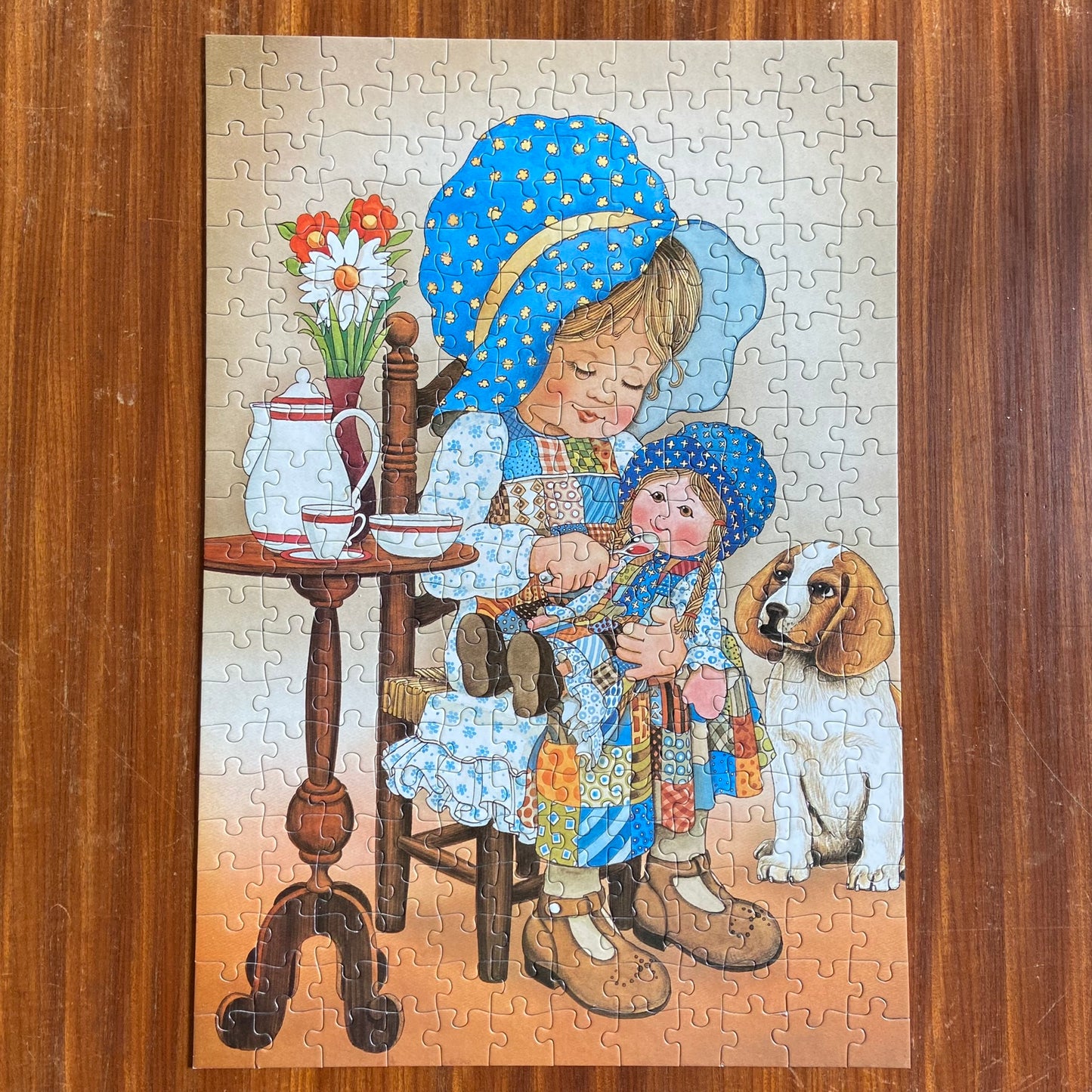 Vintage puzzel Charlotte