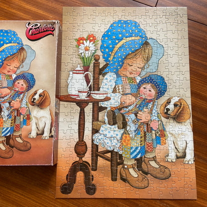 Vintage puzzel Charlotte