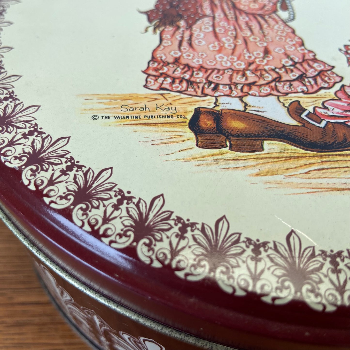 Sarah Kay rond blik - koektrommel