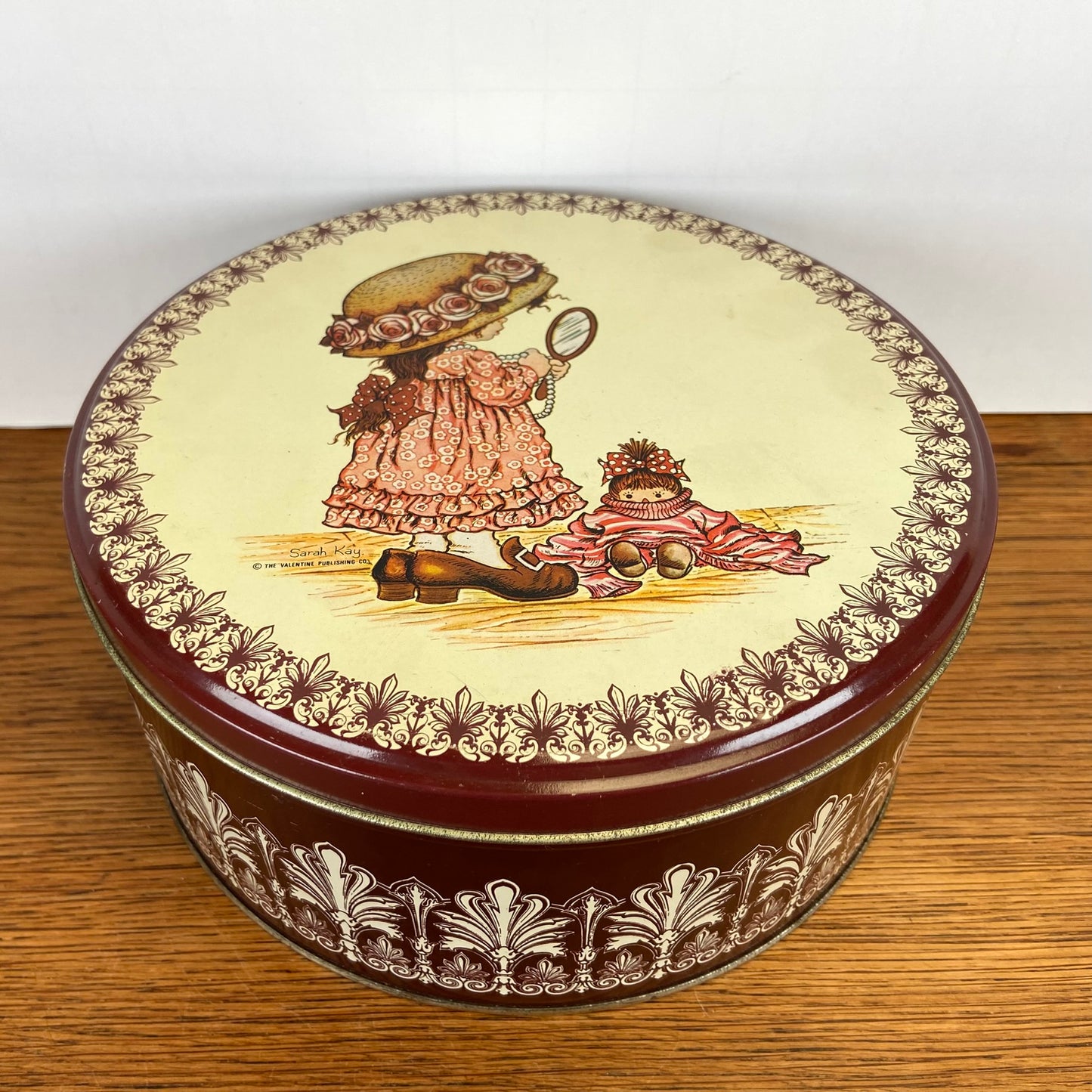 Sarah Kay rond blik - koektrommel