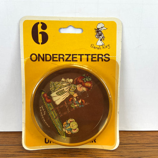 Sarah Kay onderzetters in verpakking