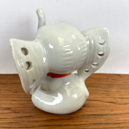 Vintage oorbellen houder olifant