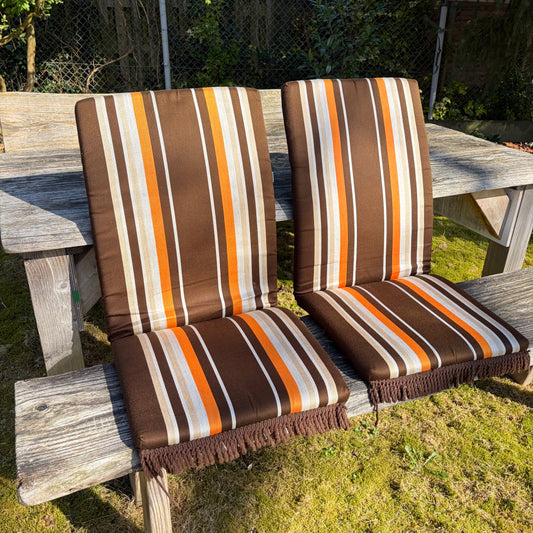 Vintage tuinstoel kussens