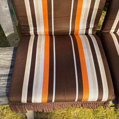 Vintage tuinstoel kussens