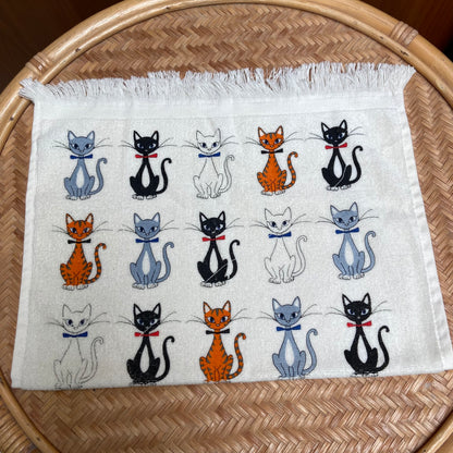 Keuken handdoek katten