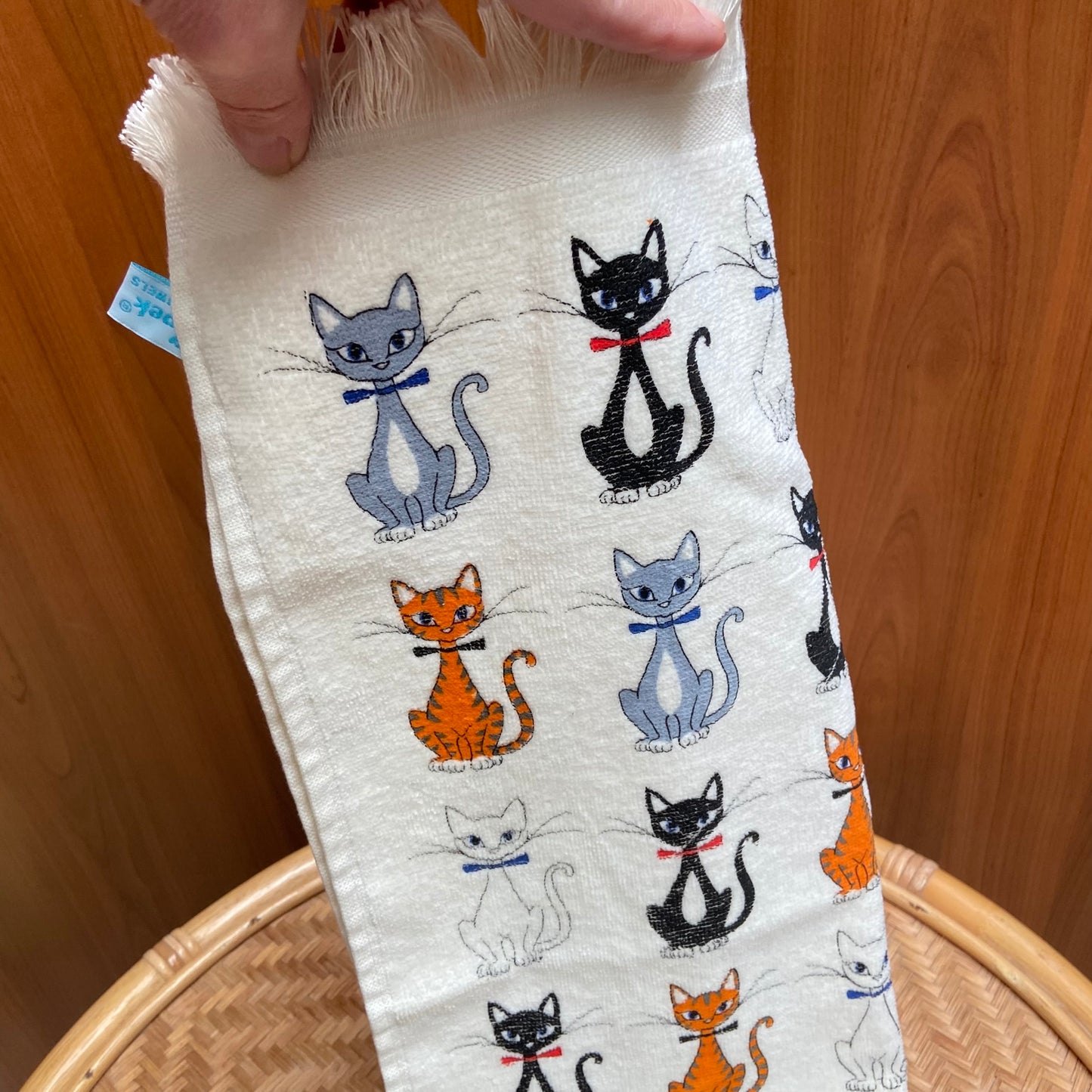 Keuken handdoek katten