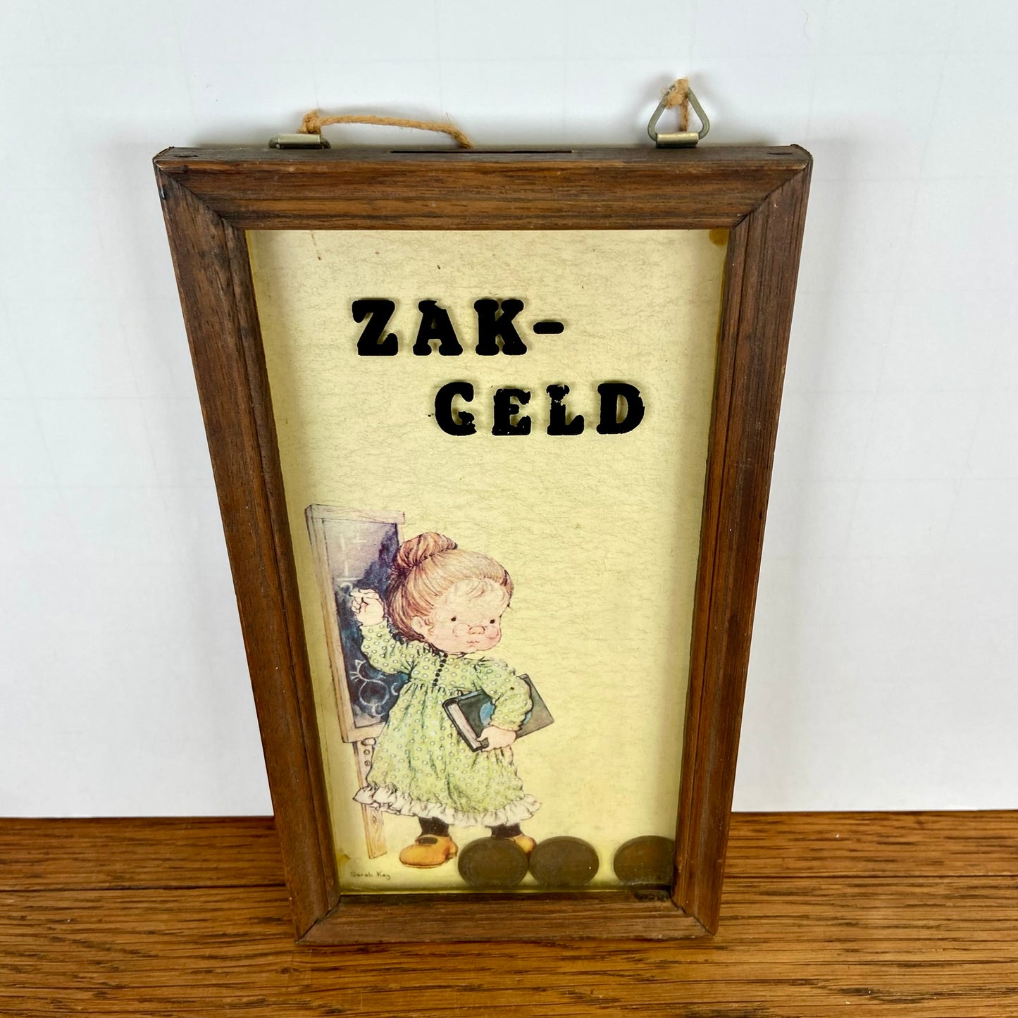 Sarah Kay zakgeld spaarpot