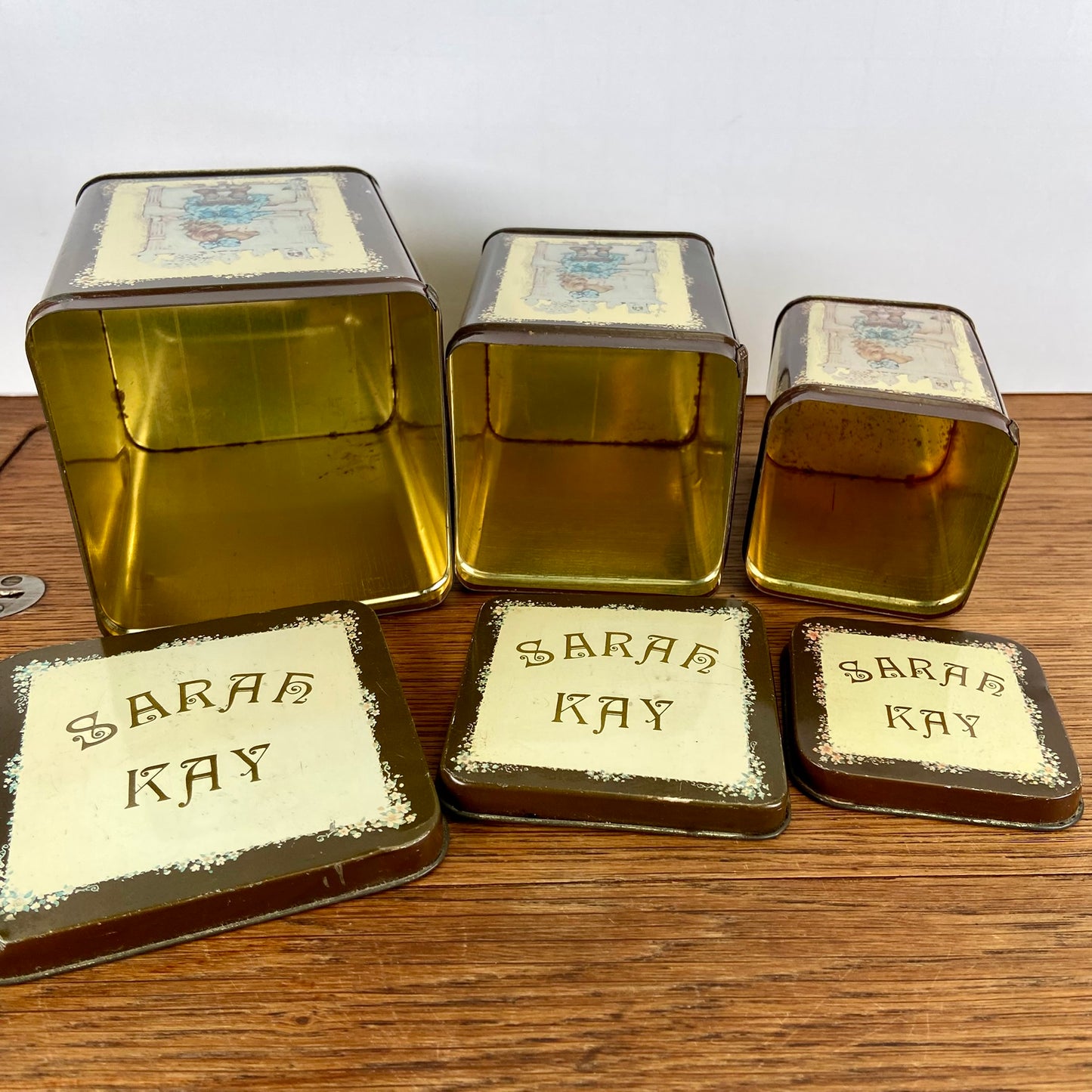 Sarah Kay set van 3 blikken