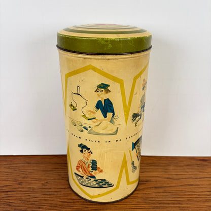 Vintage beschuitbus Hille