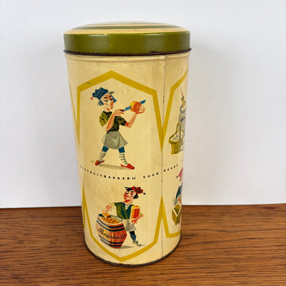 Vintage beschuitbus Hille