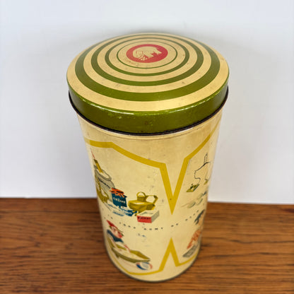 Vintage beschuitbus Hille