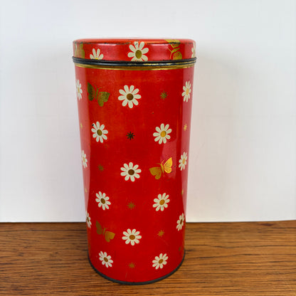 Vintage beschuitbus Ark rood