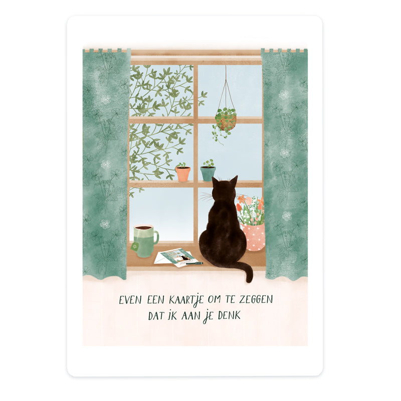 Kaart "ik denk aan jou"