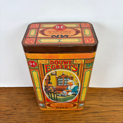 Vintage Douwe Egberts koffieblik