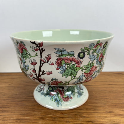 Vintage bloempot met prachtige tekeningen