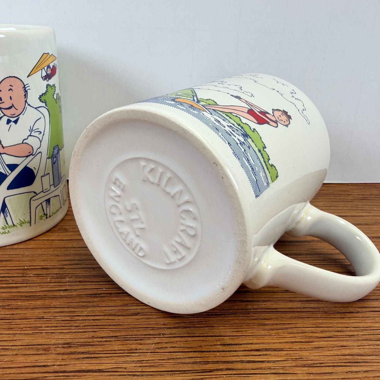 Vintage Suske en Wiske mokken Albert Heijn 1992