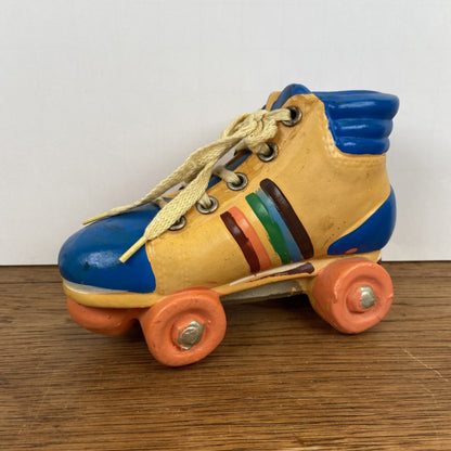 Vintage spaarpot Roller Skate