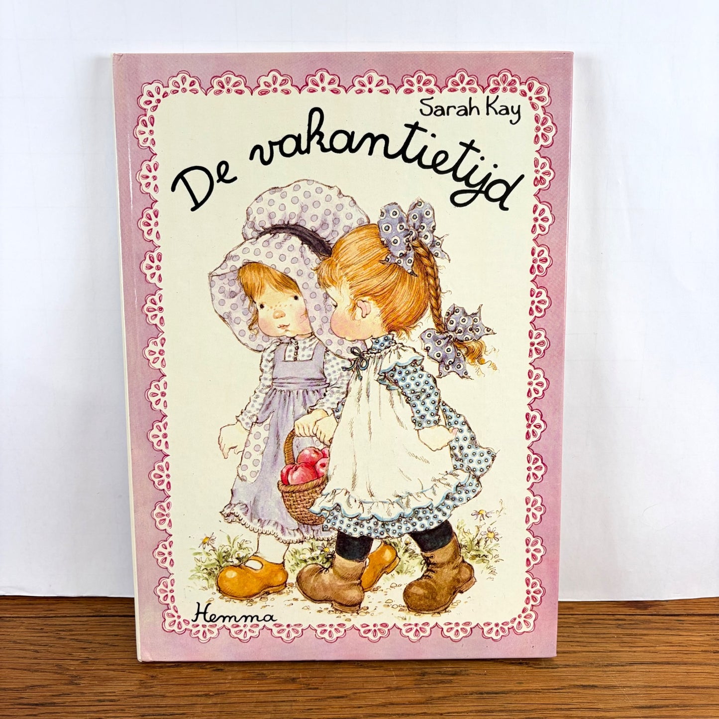 Vintage Sarah Kay boek De vakantietijd 1978