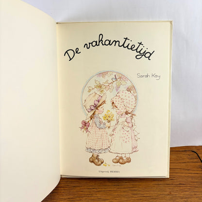 Vintage Sarah Kay boek De vakantietijd 1978