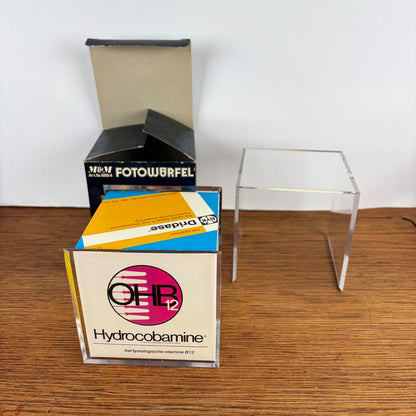 Vintage fotokubus klein