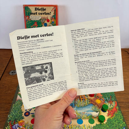 Vintage spel Diefje met verlos 1978