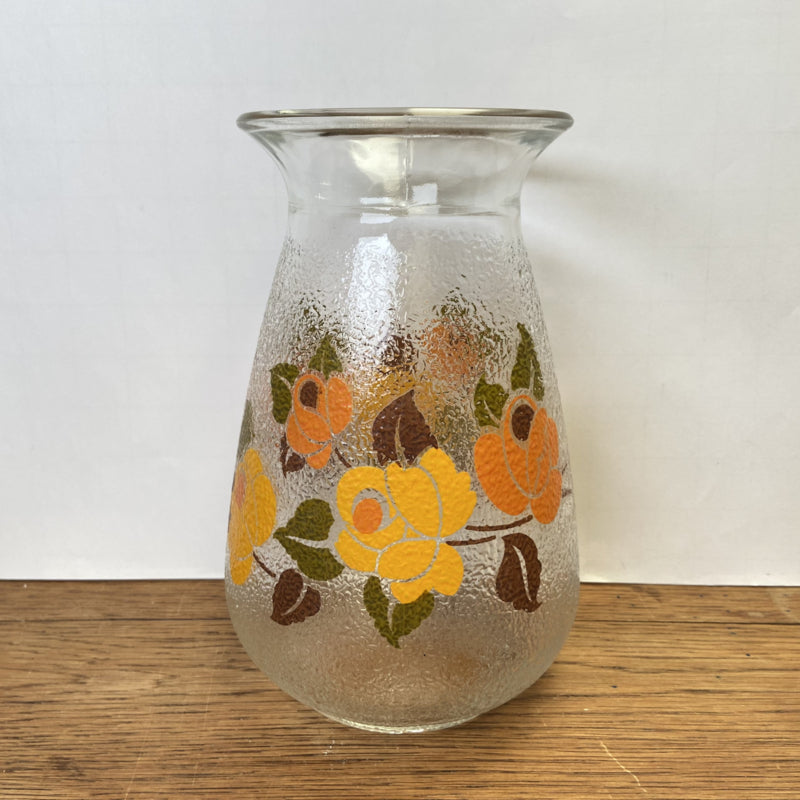 Vintage vaas met bloemen