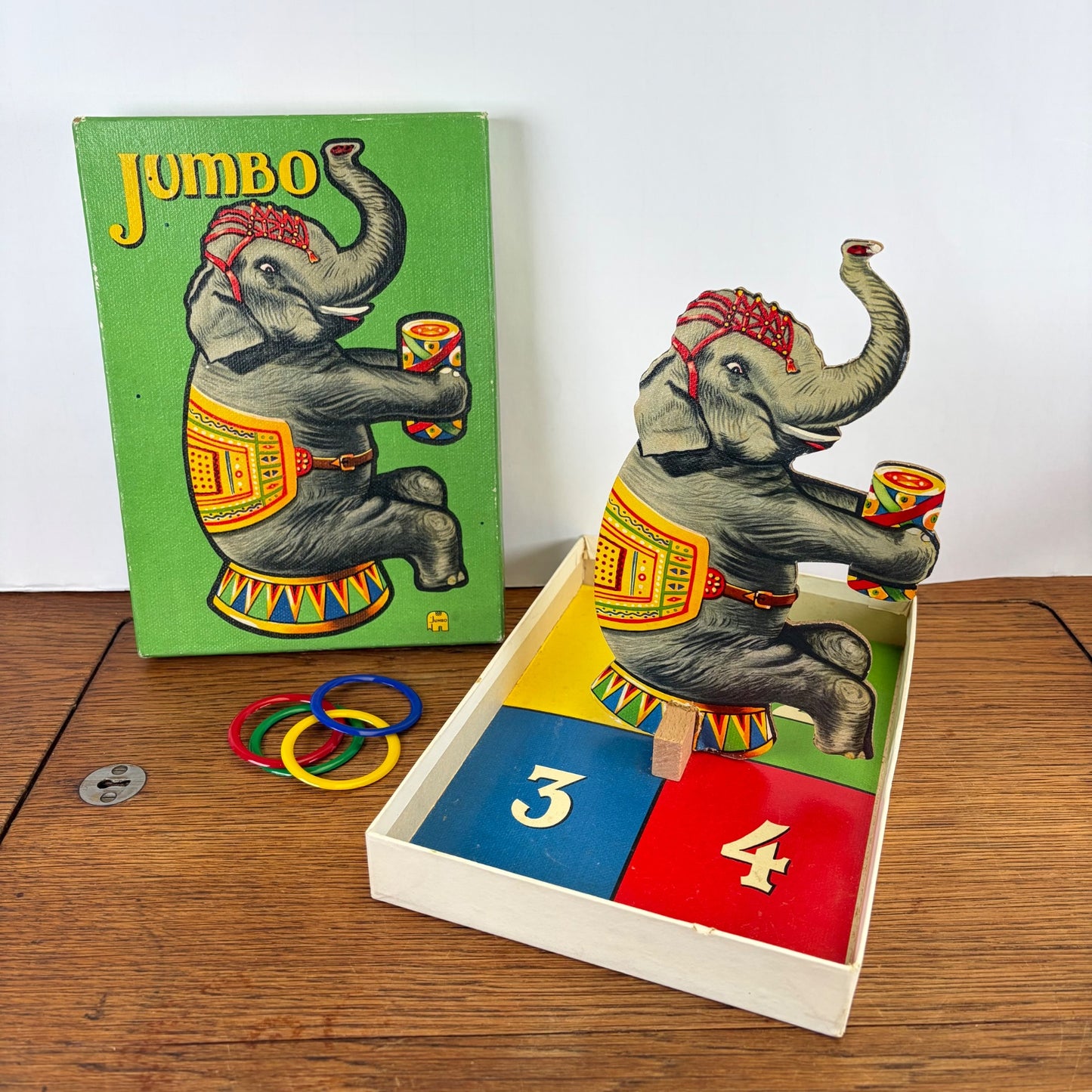 Vintage Jumbo ringwerpspel van Jumbo
