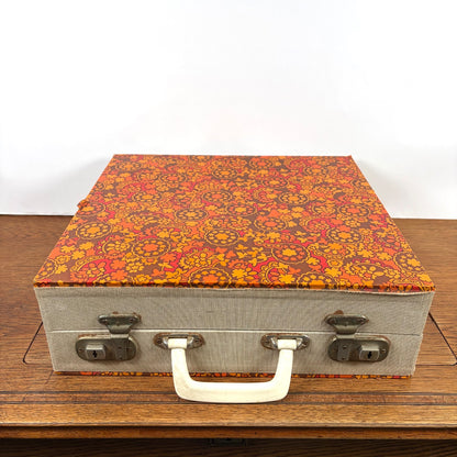 Vintage platenkoffer jaren 70