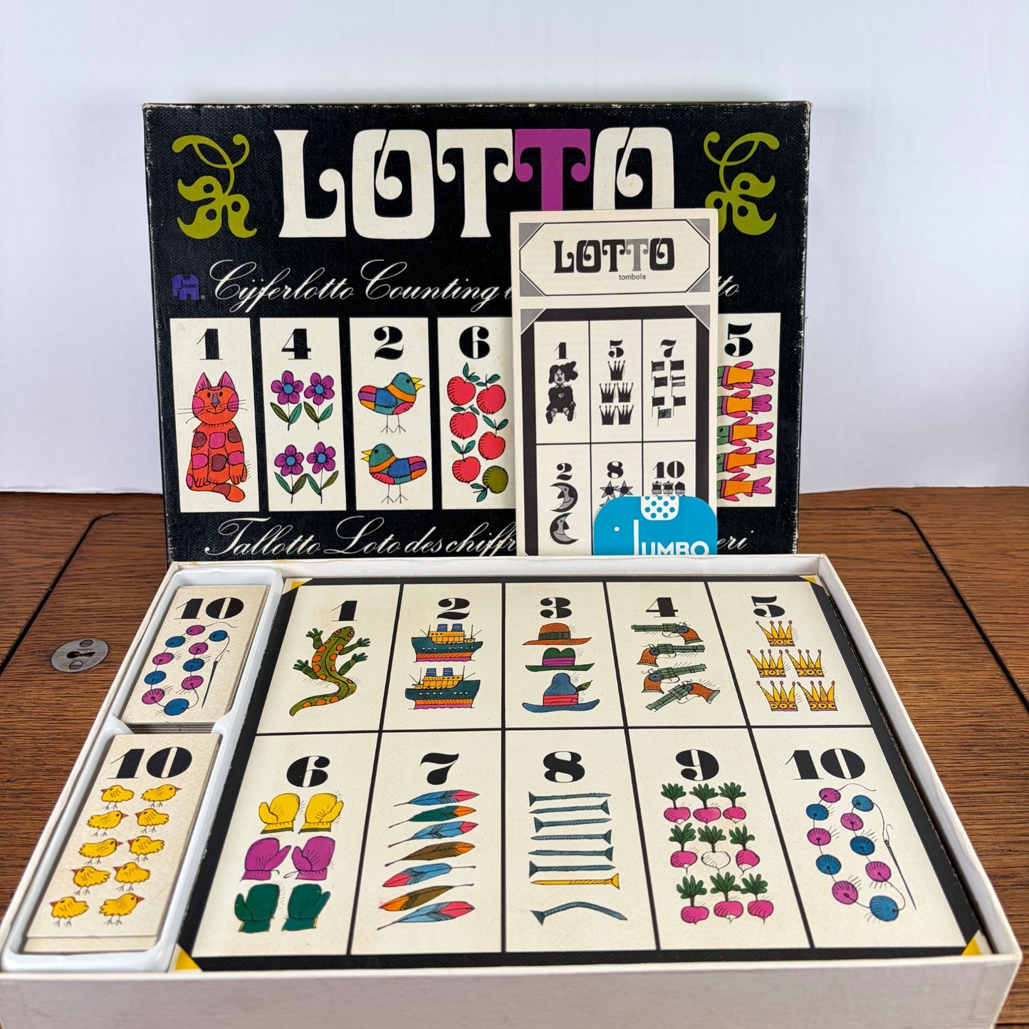 Vintage  Lotto spel van Jumbo