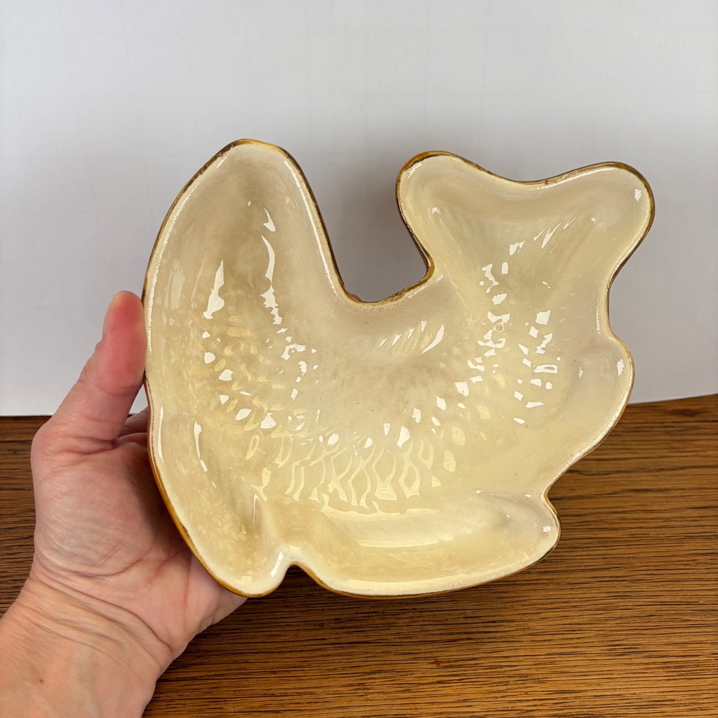 Vintage puddingvorm vis