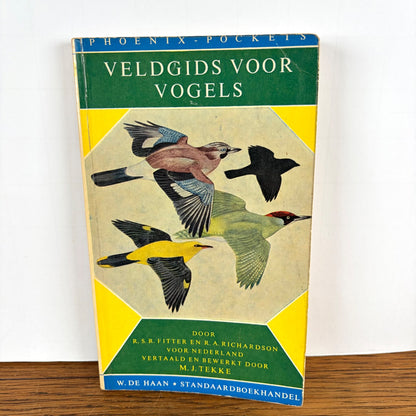Vintage veldgids voor vogels Phoenix Pockets