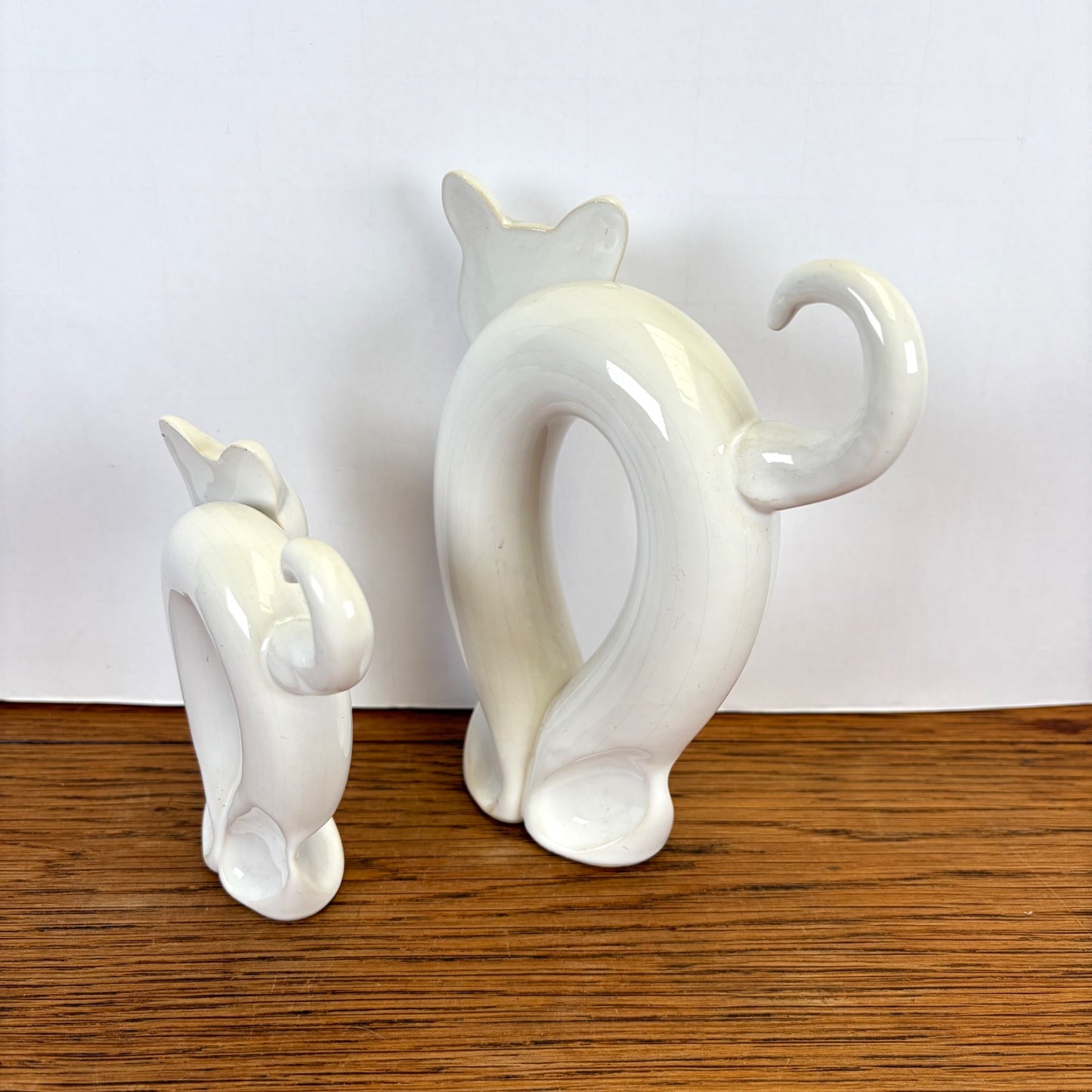 Vintage keramieken katten van Peter Selhorst