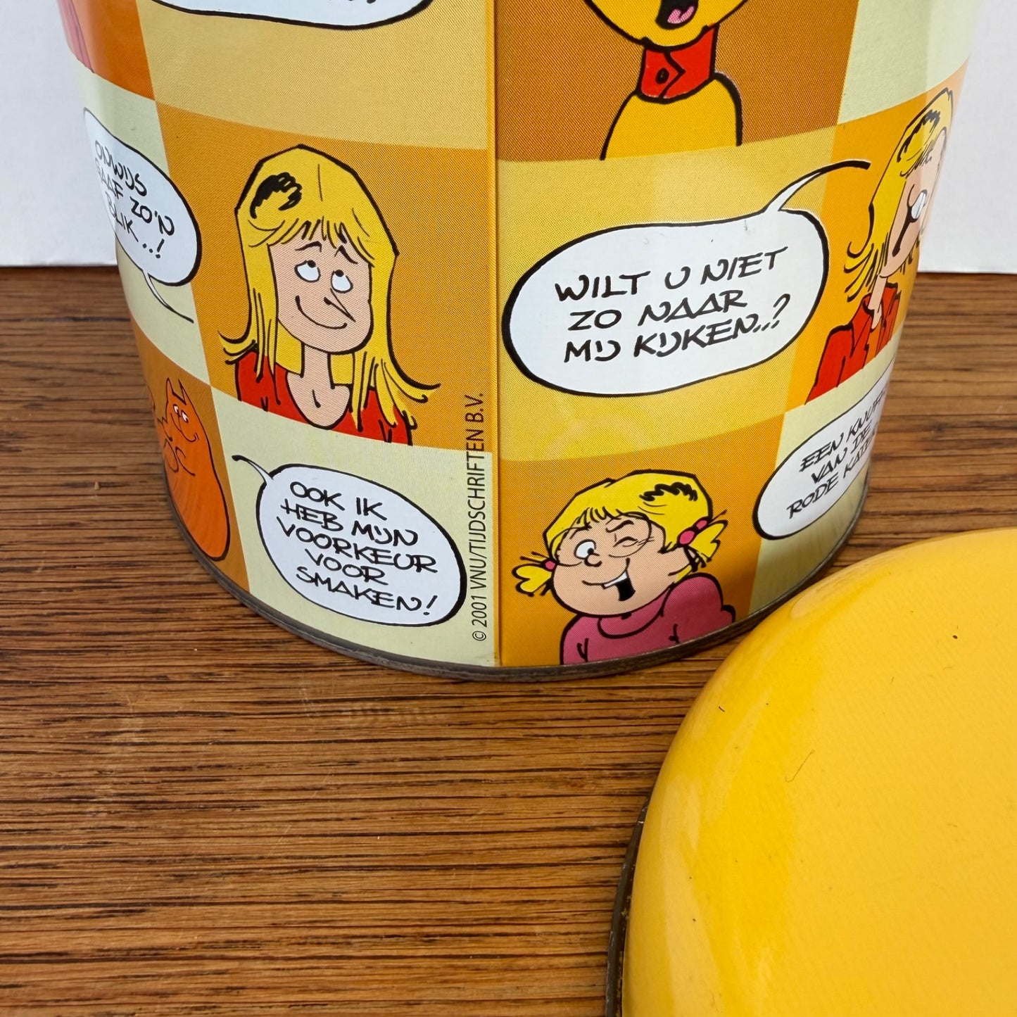 Pedigree blik Jan Jans en de kinderen 2001
