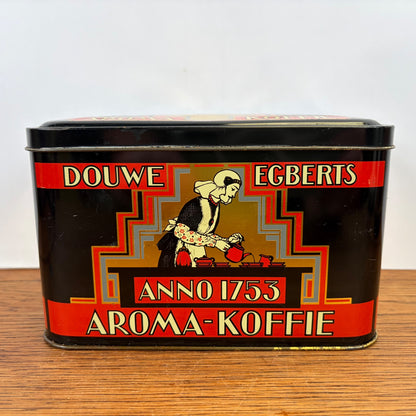 Vintage Douwe Egberts zegelblik