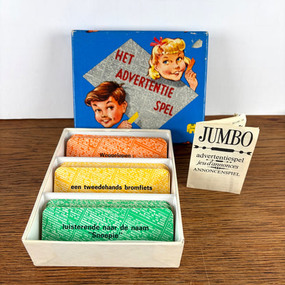 Vintage Het Advertentie Spel Jumbo
