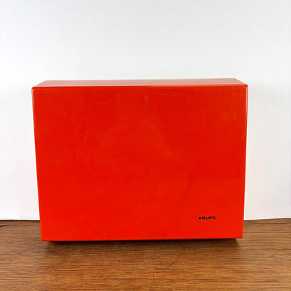 Vintage Krups keukenweegschaal oranje