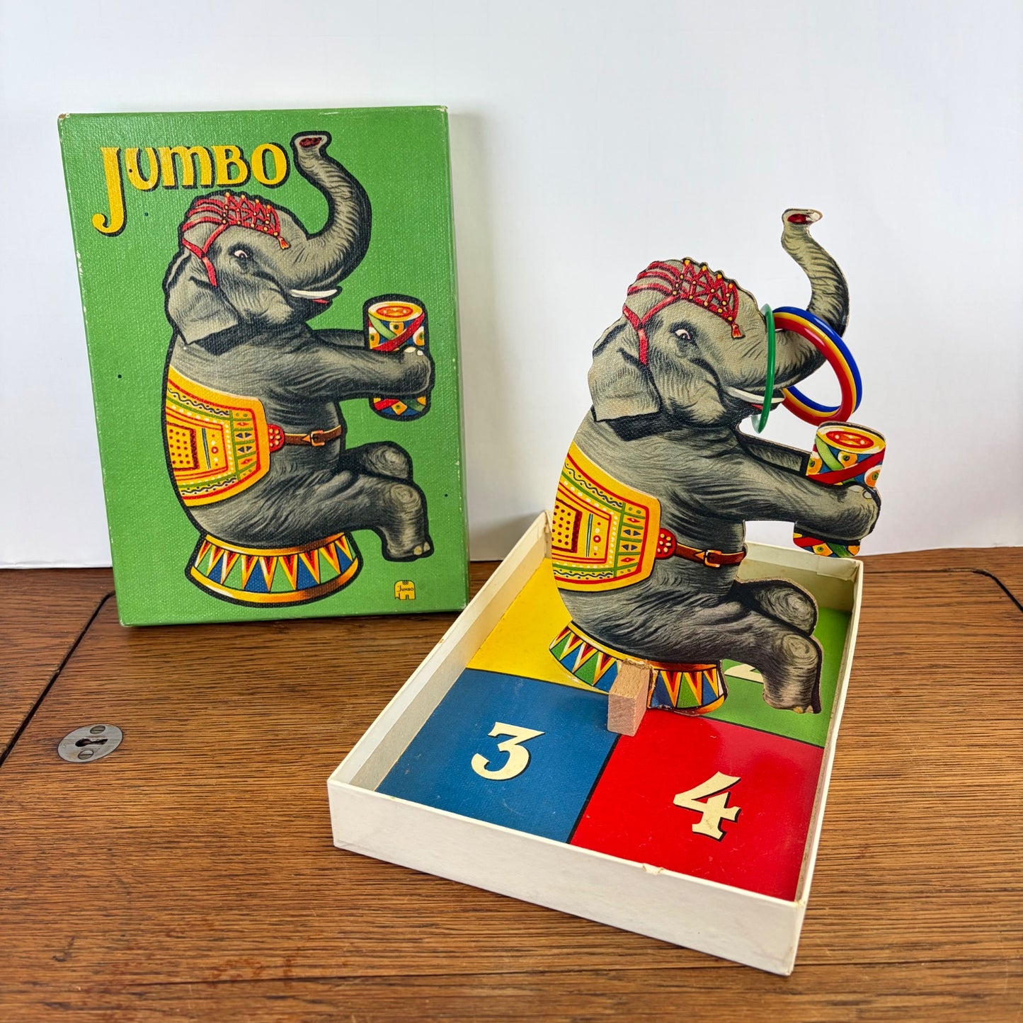 Vintage Jumbo ringwerpspel van Jumbo