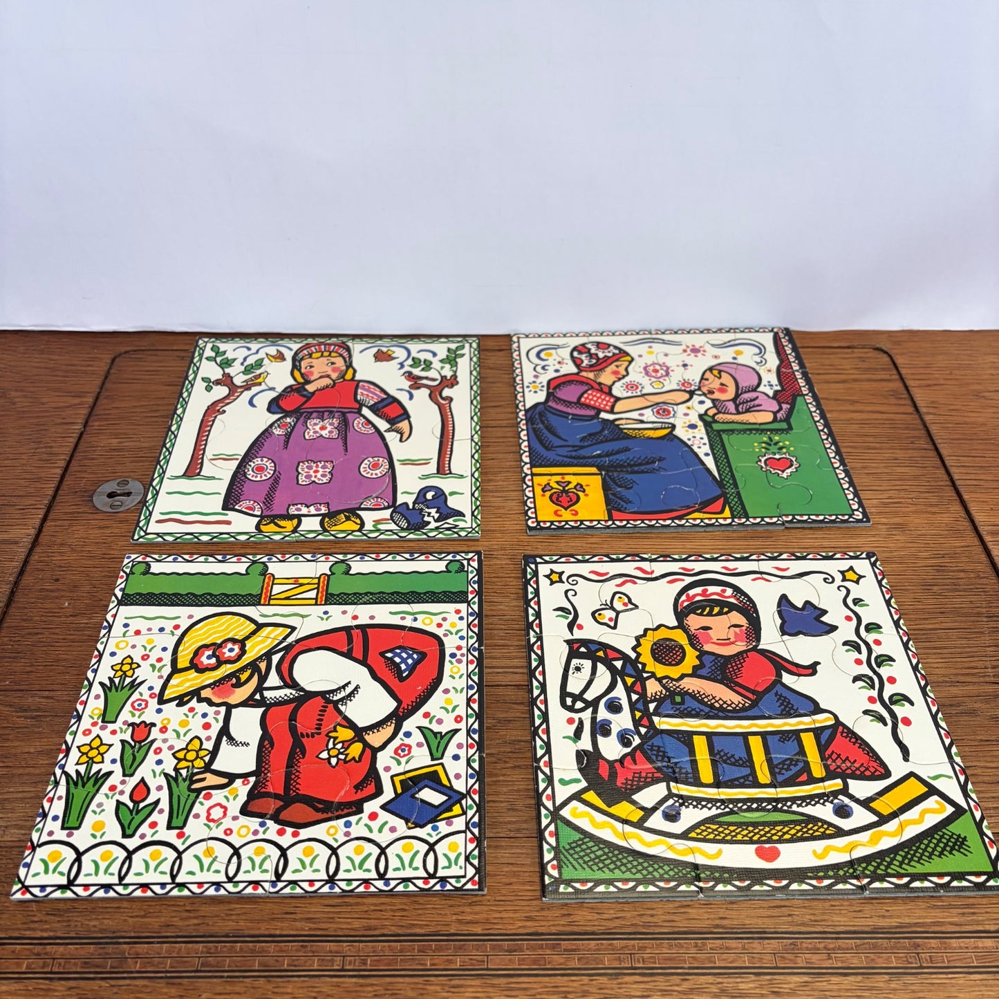 Vintage Rie Cramer puzzels