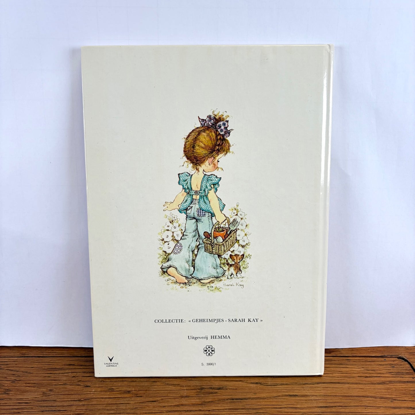 Vintage Sarah Kay boek De vakantietijd 1978
