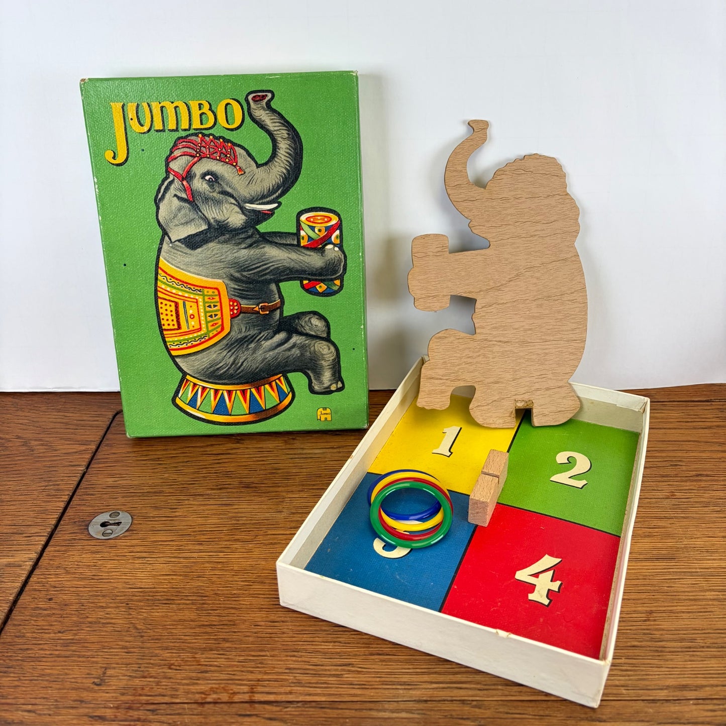Vintage Jumbo ringwerpspel van Jumbo