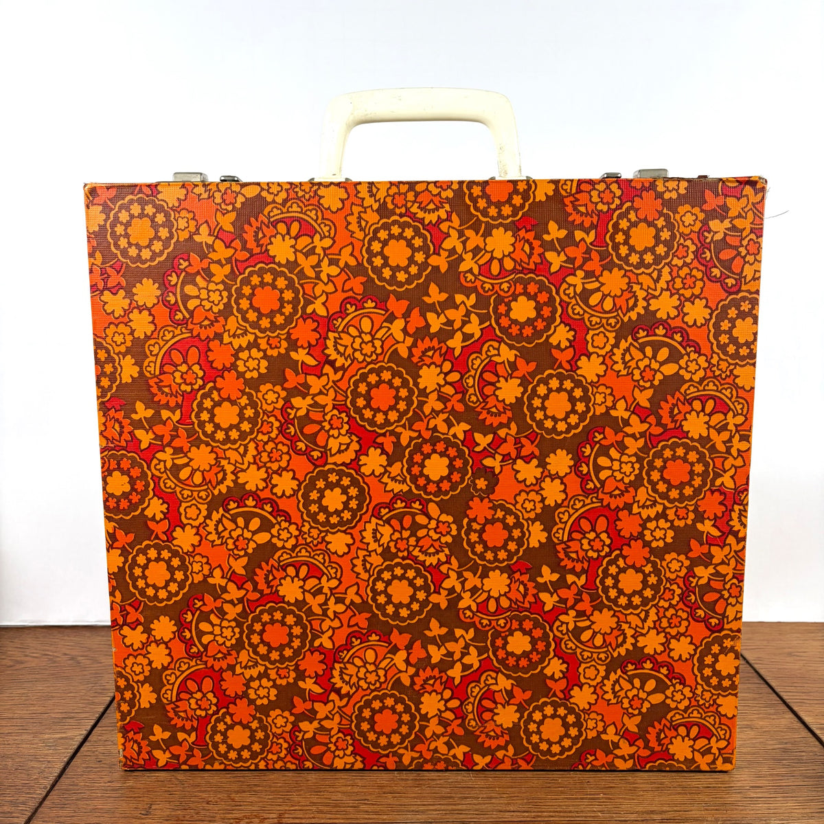 Vintage platenkoffer jaren 70