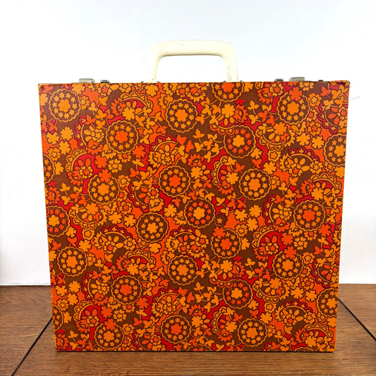 Vintage platenkoffer jaren 70