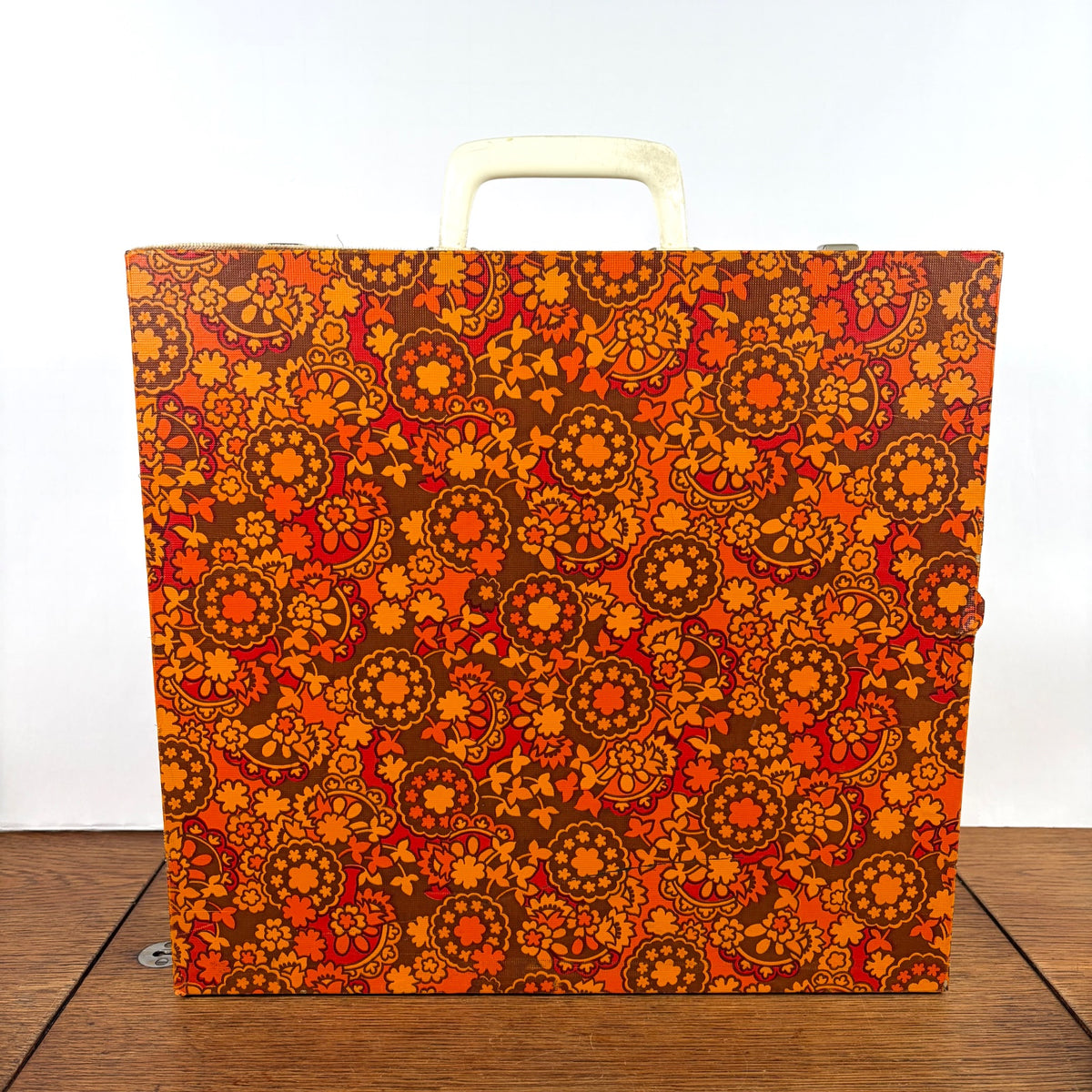 Vintage platenkoffer jaren 70