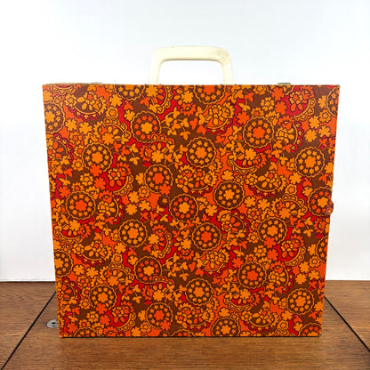 Vintage platenkoffer jaren 70