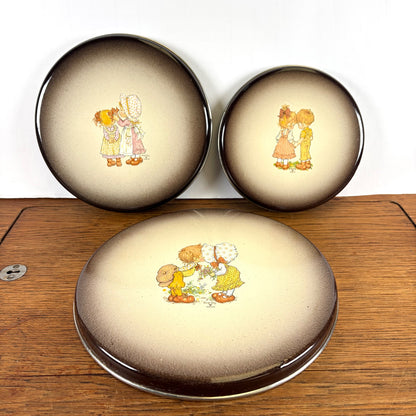 Vintage Sarah Kay afdekplaten fornuis