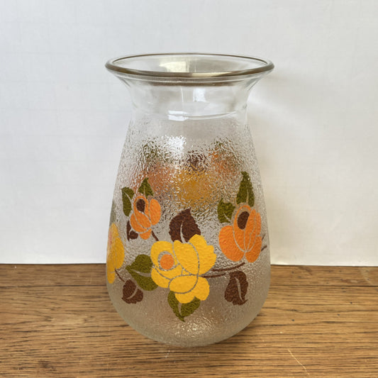 Vintage vaas met bloemen