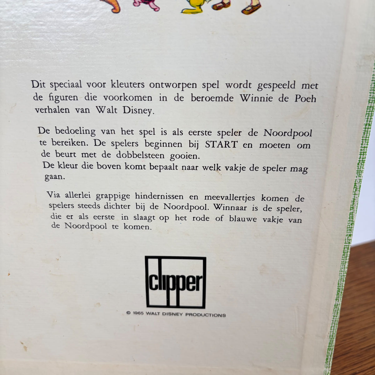 Vintage Winnie de Poeh bordspel Walt Disney