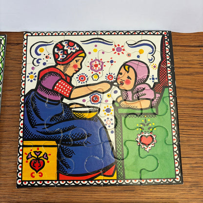 Vintage Rie Cramer puzzels