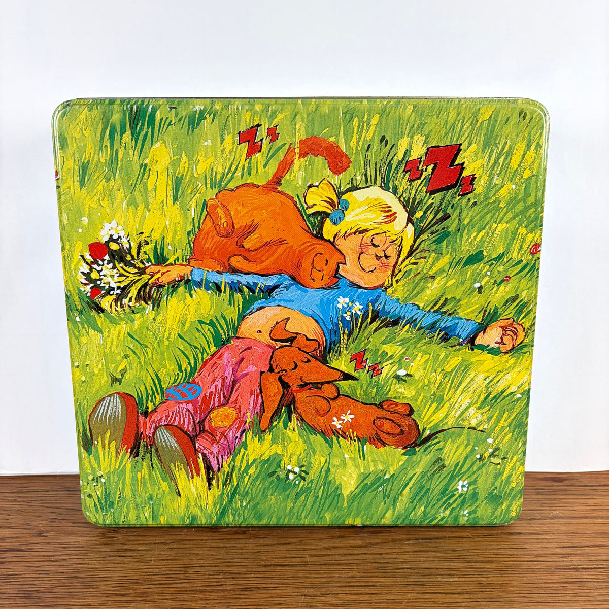 Jan Jans en de Kinderen koekjesblik Catootje